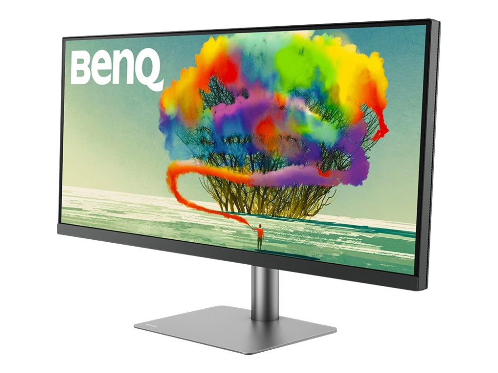 BenQ DesignVue PD3420Q - PD Series - LED-skärm - 34 - 3440 x 1440 UWQHD @ 60 Hz - IPS - 400 cd/m² - 1000:1 - DisplayHDR 400 - 5 ms - 2xHDMI, DisplayPort, USB-C - högtalare - mörkgrå | Datortillbehör - Bildskärmar & Tillbehör - Bildskärmar | GameStuff