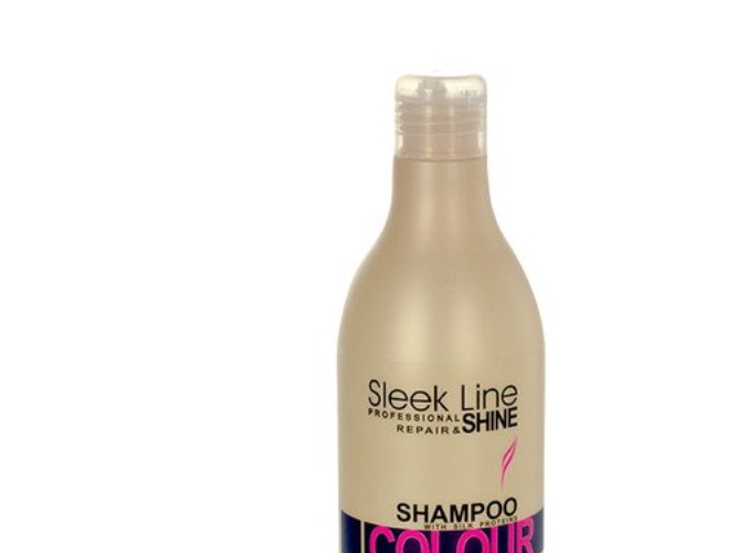 Stapiz Sleek Line Colour Shampoo Seidenshampoo Für Coloriertes Haar 300Ml