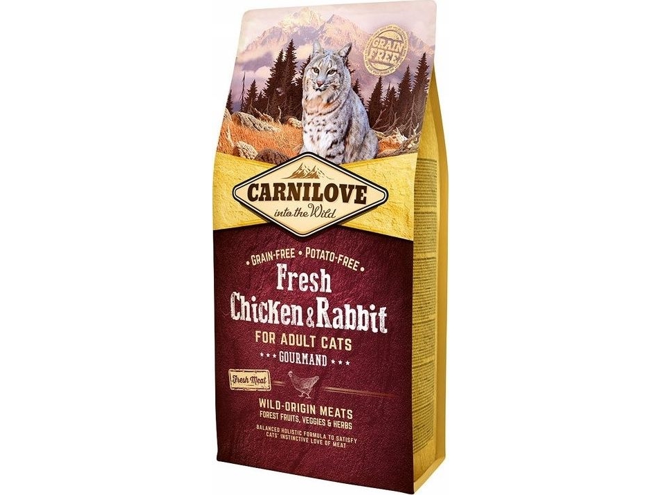 CARNILOVE Carnilove Cat Fresh Chicken & Rabbit Gourmand - chicken and rabbit 2kg