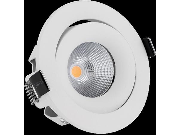 Downlight One 360+ 6,5W, 610lm, 3000K, 36°, dimbar, 360° vridbar, CRI90, Vit | Belysning - Inomhusbelysning - Infälld spotlight | GameStuff