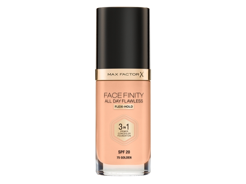 Max Factor Facefinity All Day Flawless Flexi-Hold 3In1 Primer Concealer Foundation Spf20 75 30 Ml