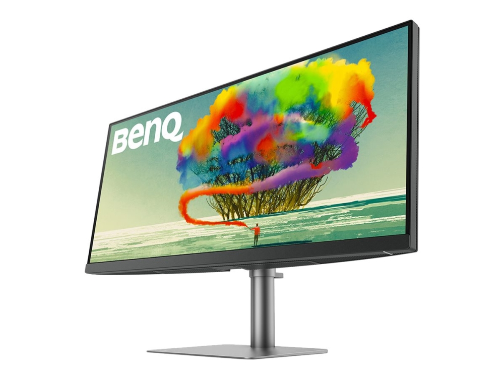 BenQ DesignVue PD3420Q - PD Series - LED-skärm - 34 - 3440 x 1440 UWQHD @ 60 Hz - IPS - 400 cd/m² - 1000:1 - DisplayHDR 400 - 5 ms - 2xHDMI, DisplayPort, USB-C - högtalare - mörkgrå | Datortillbehör - Bildskärmar & Tillbehör - Bildskärmar | GameStuff