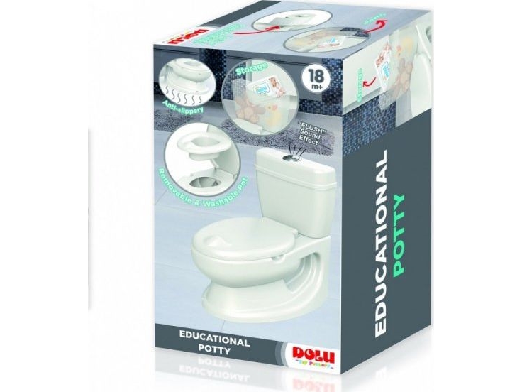Dolu Wc Potty Kindertoilet Med Lyd Hvid (8690089070517)