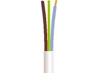 NKT Försörjningskabel, halogenfri 5G0,75 mm² NOPKA vit, 300/500V, box, kabeldiameter 9,3 mm - (75 meter)