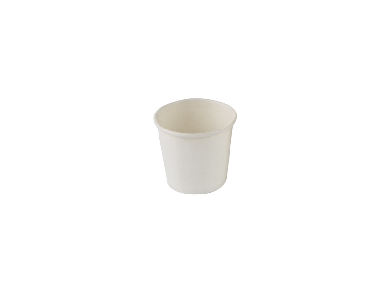 Kaffebæger Pap Ø62xL56mm 10cl 3.5oz Single wall Til Espresso Hvid,20 ps x 50 stk/krt