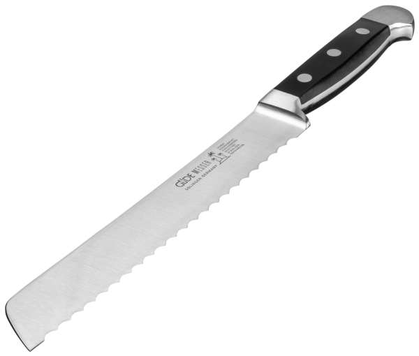 Güde Alpha bread knife 21 cm POM black 1430/21