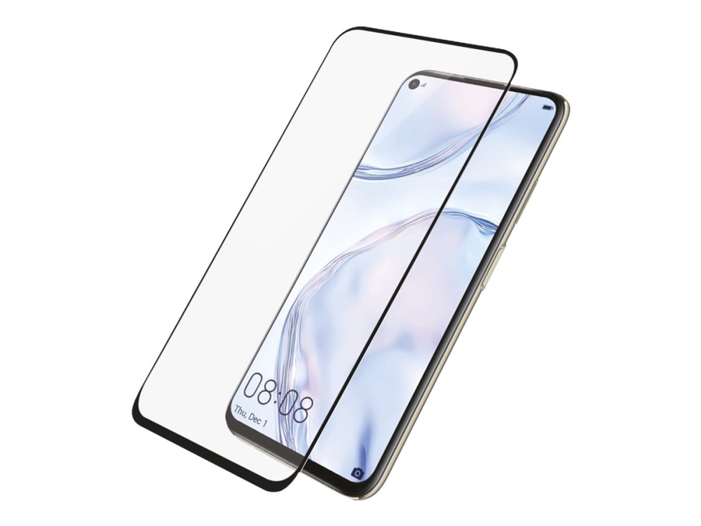 Panzerglass Original Skarmskydd För Mobiltelefon Glas Ramfarg Svart För Huawei P40 Lite P40 Lite E