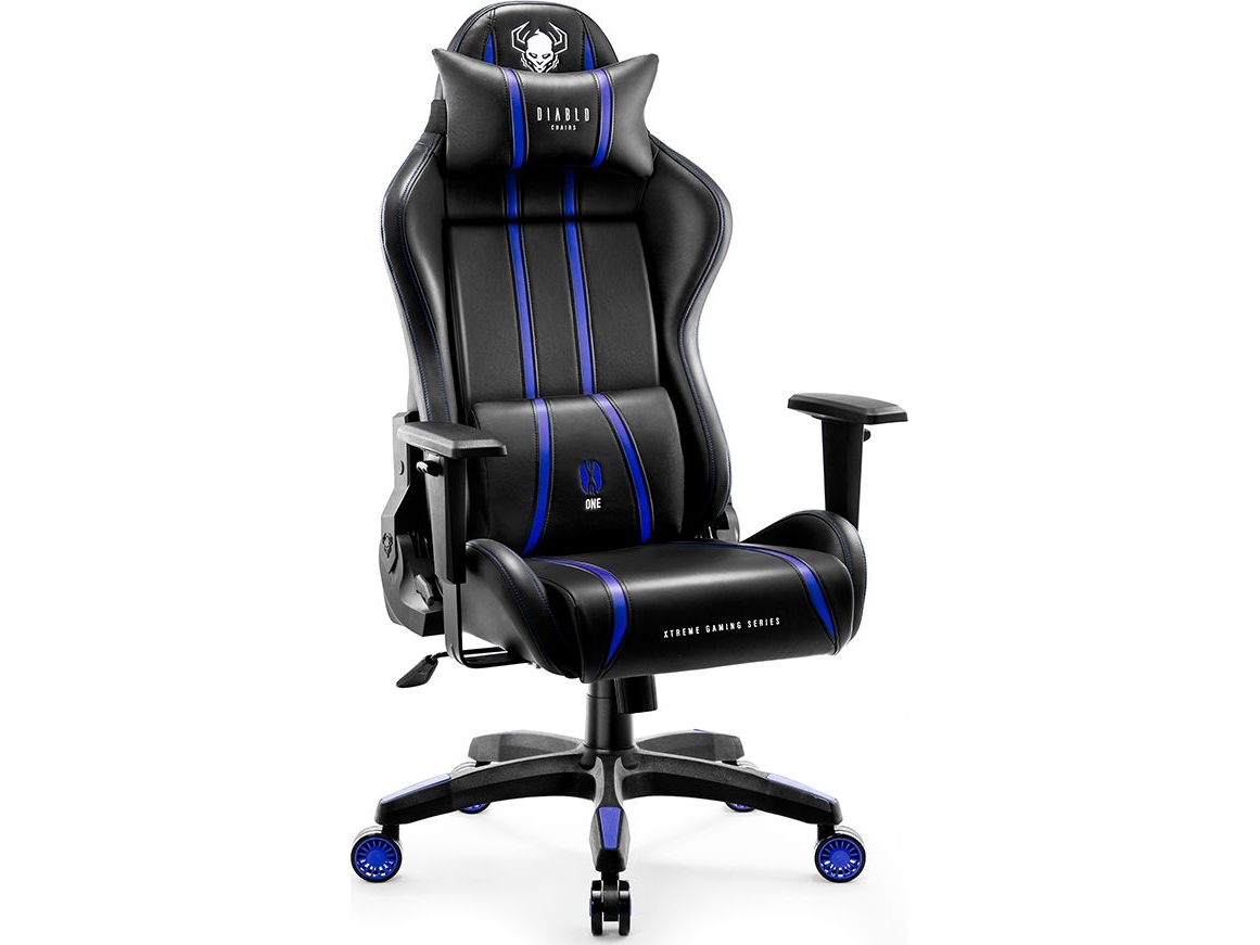 Diablo X-One 2.0 Gaming Stuhl Normal, Schwarz-Blau