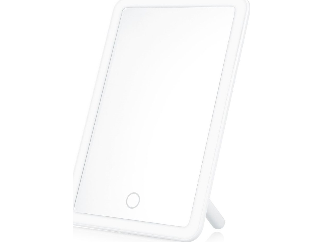 PLATINETT sminkespeil med belysning 203x135x39 mm, 600mAh, micro USB ladekabel