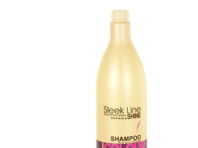 Stapiz Sleek Line Colour Shampoo Seidenshampoo Für Coloriertes Haar 1000Ml