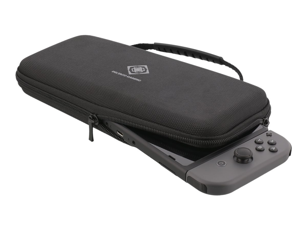 DELTACO GAMING GAM-089 - Fodral för spelkonsol - svart - för Nintendo Switch | Spel - Konsoler tillbehör - Övriga | GameStuff