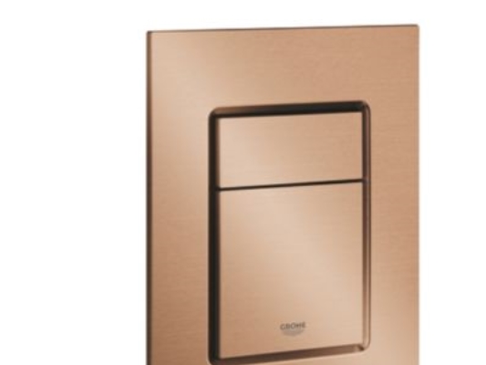 Grohe Skate Cosmop. Betj.Plade - Str. S, 2-Skyls Betjening, Bør. Warm Sunset 37535Dl0