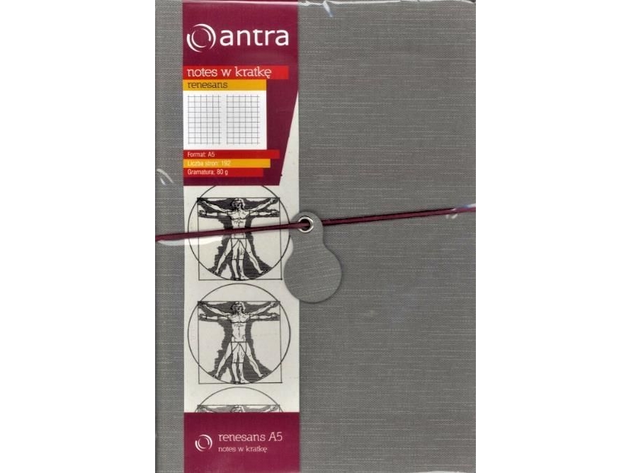 Antra Notes A5 Check Renaissance (244312) |