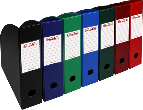 Biurfol opbevaringsboks A4/100 bordon rød - SE-36-04