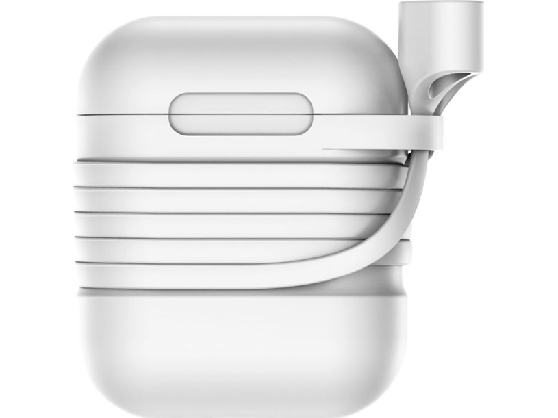 Baseus Beskyttelsesetui Til Airpods + Strap Hvid