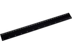 D.Rect Aluminium Lineal Schwarz 30 Cm D.Rect