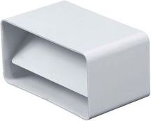 AWENTA Flad kanaltilslutning 55 x 110 med kontraventil (KP55-22)