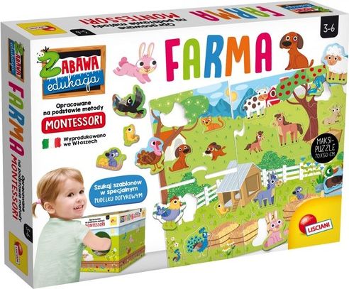 Czuczu Montessori Puzzle Maxi Mein Bauernhof
