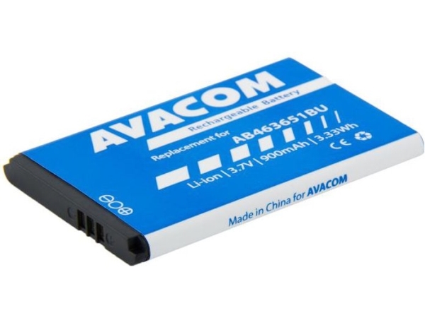 Bateria Avacom Do Samsung B3410 Corby Plus Li Ion 3 7v 900mah Gssa S5610 900