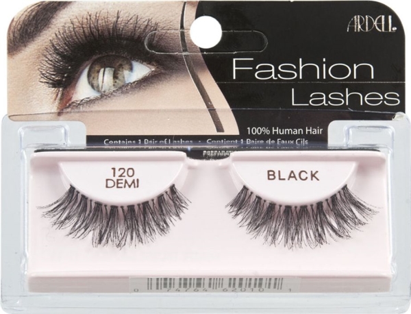 ARDELL Natural Demi 120 - 1 par falske øjenvipper - Sort