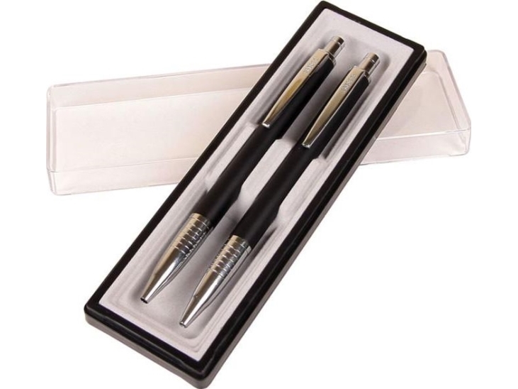 Cresco Winner Pen + Blyant I Etui 28 Blandede Farver |
