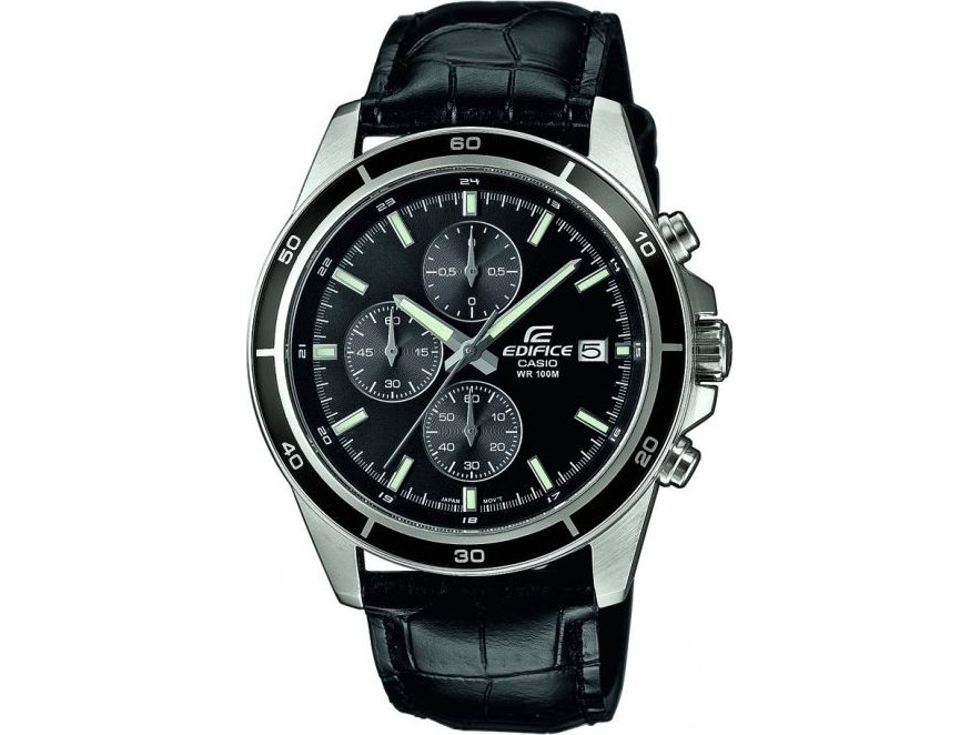 Casio Edifice Herren-Chronograph Efr-526L-1Av + Verpackung