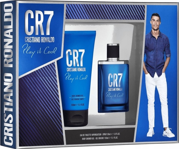 Cristiano Ronaldo Cr7 Play It Cool 2 Piece Gift Set Eau De Toilette 30Ml And Shower Gel 150Ml