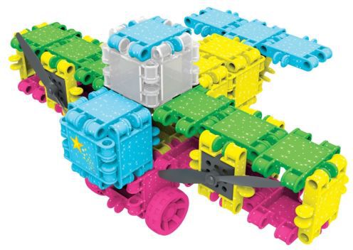 Clics Blocks - 8 In 1 Eimer - Glitter Cb-180