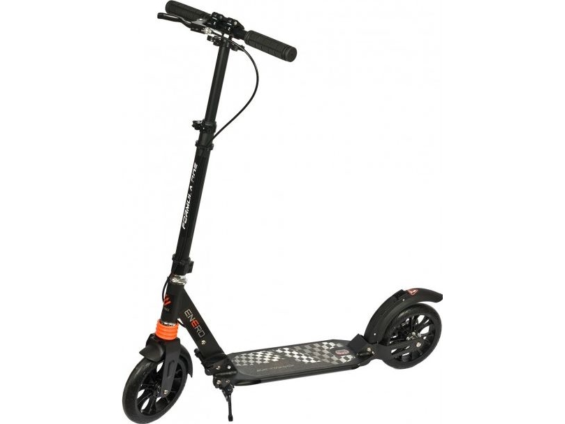 ENERO Scooter Enero Formula One 200Mm With Disc Brake Black