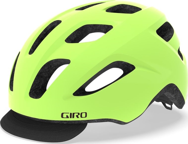 Giro Fahrradhelm Cormick Matte Highlight Yellow Black Universal (54-61 Cm) [306191-Uniw]