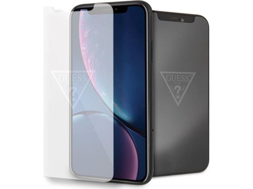 Guess Guess Hærdet Glas Gutgmi61tr Iphone Xr Usynligt Logo