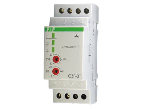 Phasenausfall- Und Asymmetrierelais 10A 1P 0,5-5Sec 40-80V Czf-Bt