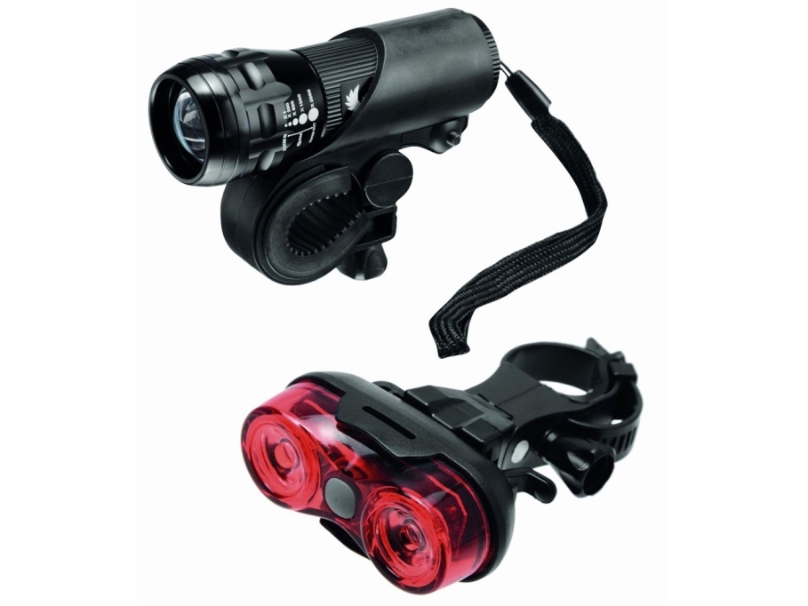 Falcon Eye Bicycle Lamp Set, Joyride, Battery (3X Aaa/3X Aaa), Set (2X Bracket) (Fbs0011)