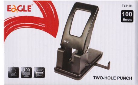 Eagle 845R Hullemaskine 100 Ark Sort (Wikr-0995023)