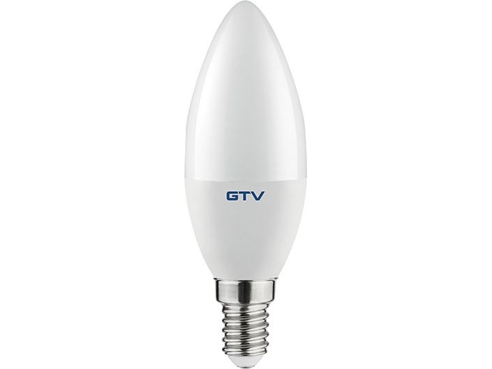 GTV LED-pære E14 8W C37 SMD2835 160st 700lm LD-SMDC37-80