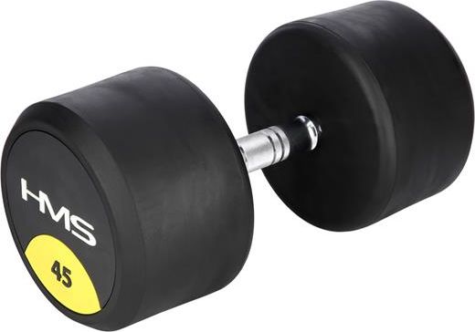 Gummierte Kurzhantel 45 Kg Hms Hg Pro 45