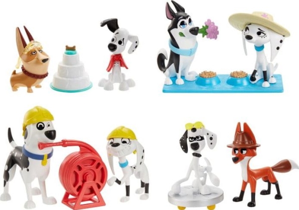 Mattel 101 Dalmatiner Figuriner 2 Pack