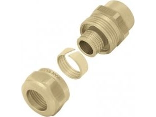 KAN-therm skruet kobling 25x3.5 G3/4 med indvendigt gevind (1110044012)