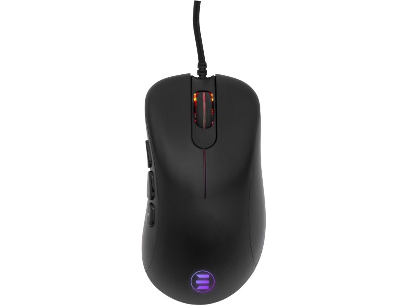 Žaidimų Pelė Eshark Su Atskiru Atakos Mygtuku, Pixart 3330 Jutiklis, Su Rgb Pašvietimu