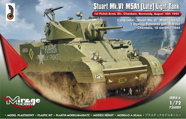 Mirage Stuart Mkvi M5a1 Leichter Panzer (726089)