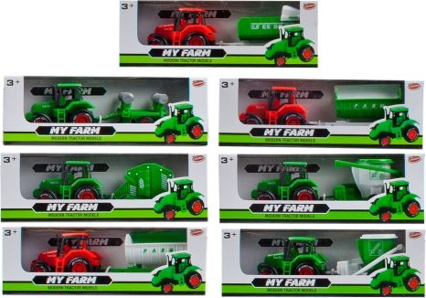Mega Creative Traktor 25 cm | Leksaker - Bilar och andra fordon - Jordbruksmaskiner | GameStuff