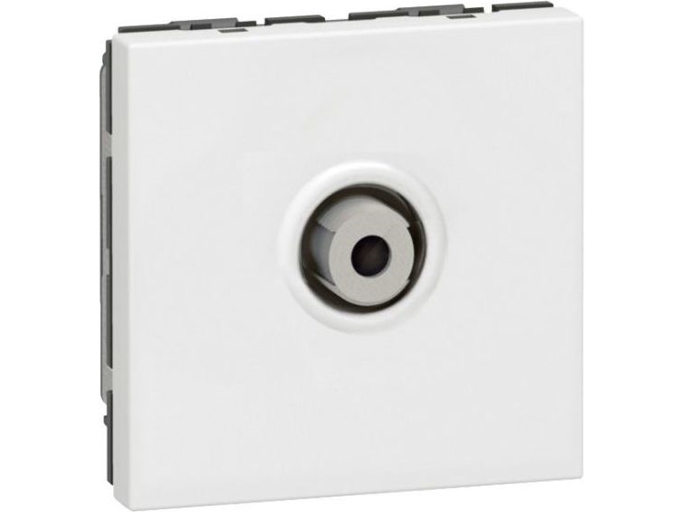 Mosaik TV-kontakt Typ F 2M Vit | EL Artiklar - Andra EL - Pluggar och uttag | GameStuff