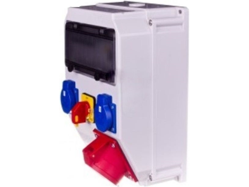 Pce Verteilerkasten Adamów 32A/5Pxb 2Gsx2b Fi40 R.0-1-32A Ip44 (9036320W)