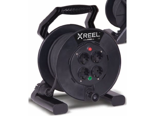 Pce Trommelverlängerung Xreel 4 Steckdosen 3 X 2,5Mm Ip20 25M (92501T48243)