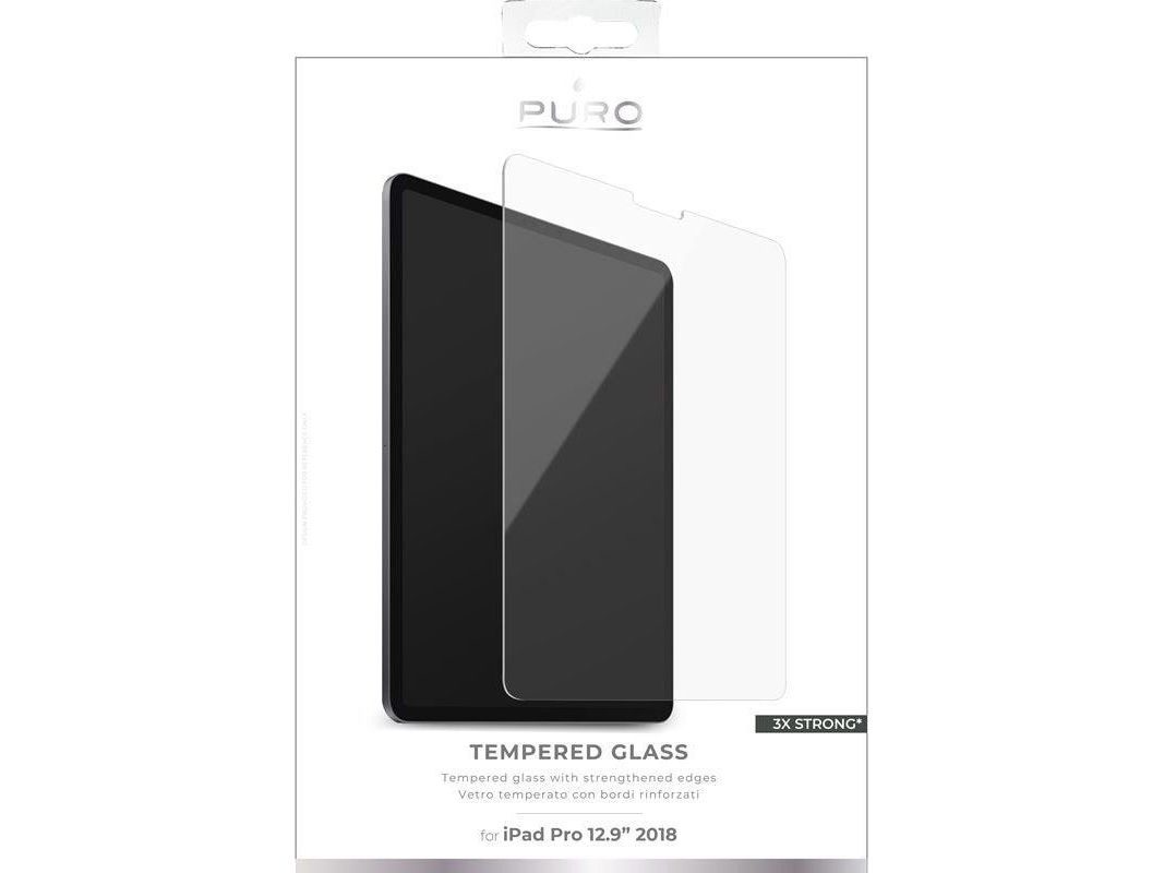Puro Sdgipadpro12, Klar Skærmbeskytter, 32,8 Cm (12.9"), 9H, Hærdet Glas, 1 Stk