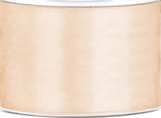 Cremefarbenes Satinband 50Mm