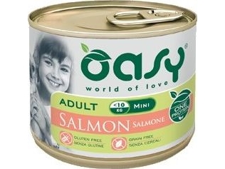 Oasy One Protein Adult Small/Mini Laks - vådfoder til hund - 200 g