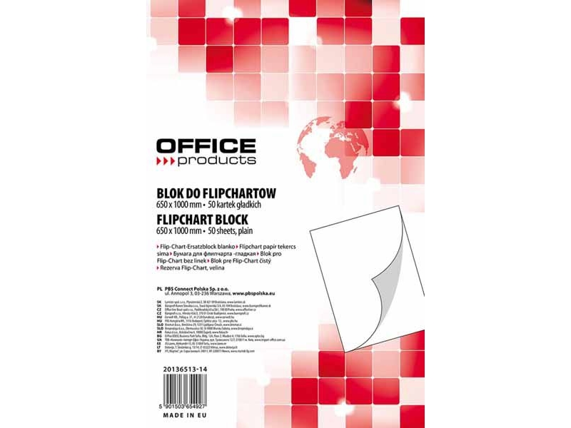 Office Products Flipover-Tavle Office 65X100 50K Gl (20136513-14)