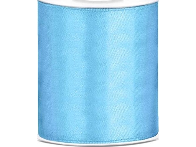 Hellblaues Satinband 100Mm