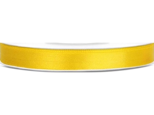 Gelbes Satinband 6Mm